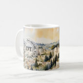 Mug aquarelle Mosquée Al Aqsa – Un souvenir de Jér (Devant gauche)