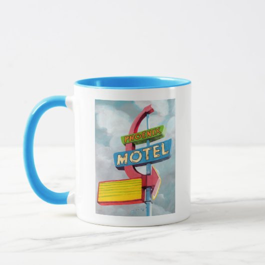 Mug Aquarelle Motel Phoenix (Gauche)