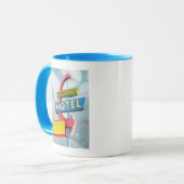 Mug Aquarelle Motel Phoenix (Devant gauche)