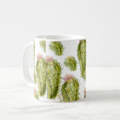 Mug Aquarelle motif Cactus (Devant gauche)