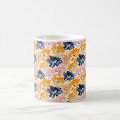 Mug Aquarelle Motif Floral Rétro (Centre)