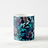 Mug Aquarelle motif sans couture. Botanique complexe (Centre)