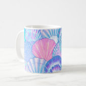 Mug Aquarelle motif transparent. Main dessinée  (Devant gauche)