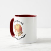Mug Aquarelle moût de cidre de pomme (Devant gauche)