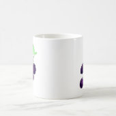 Mug Aquarelle Mûre Violette Botanique (Centre)