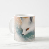 Mug Aquarelle Mystic Bloom Spring Fox (Devant gauche)