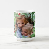 Mug Aquarelle Noël Vacances PHOTO Wreath (Centre)