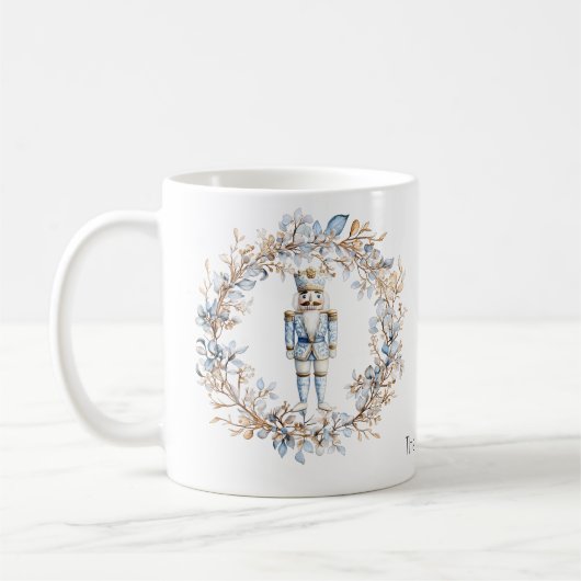 Mug Aquarelle Noisette Noël (Gauche)
