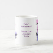 Mug Aquarelle N'Oubliez Jamais La Différence Retraite (Centre)