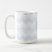 Mug Aquarelle Ocean Shades Chevron (Gauche)