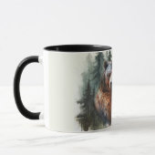 Mug Aquarelle Oears Rustic Wilderness Mariage (Gauche)