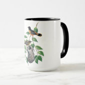 Mug Aquarelle Oiseaux d'Oriole (Devant droit)