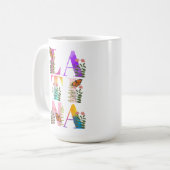 Mug Aquarelle Ombre Latina (Devant gauche)