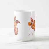 Mug Aquarelle orange Floral (Centre)