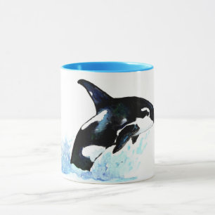 Mug Aquarelle Orca