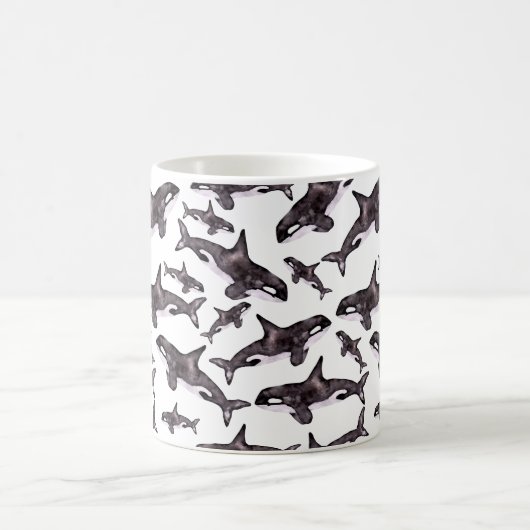 Mug Aquarelle Orca (Centre)