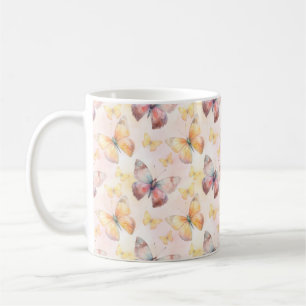 Mug Aquarelle Papillon Whimsy