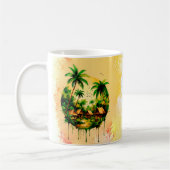 Mug aquarelle paysage (Gauche)