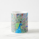 Mug Aquarelle Peacock peinture (Centre)