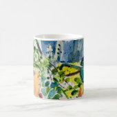 Mug Aquarelle peinture, jardin d'été et Lawanda (Centre)