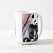 Mug Aquarelle Peinture Panda Ours (Devant droit)