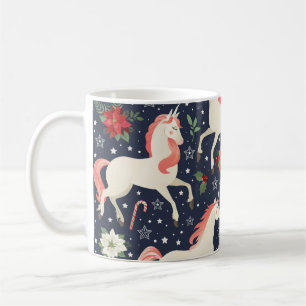 Mug Aquarelle peinture rétro floral continu motif