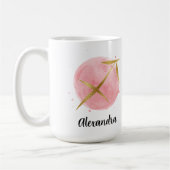 Mug Aquarelle personnalisable Sagittarius Design Zodia (Gauche)