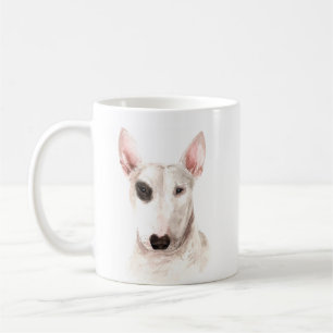 Mug Aquarelle personnalisée Bull Terrier