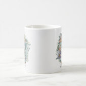 Mug Aquarelle personnalisée Floral (Centre)