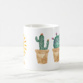 Mug Aquarelle personnalisée Sun Cactus (Centre)