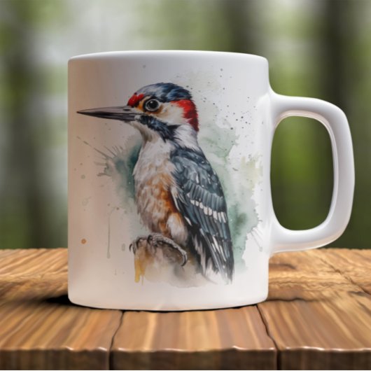 Mug Aquarelle Pic de forêt
