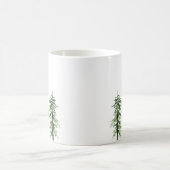 Mug Aquarelle Pine Arbres (Centre)