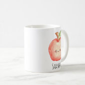 Mug Aquarelle pomme de fruits (Devant droit)