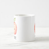 Mug Aquarelle pomme de fruits (Centre)