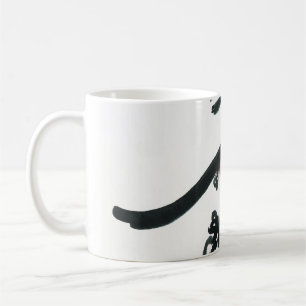 Mug Aquarelle portrait femme, abstraite illust de mode