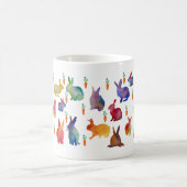 Mug Aquarelle Rabats Pâques Art (Centre)