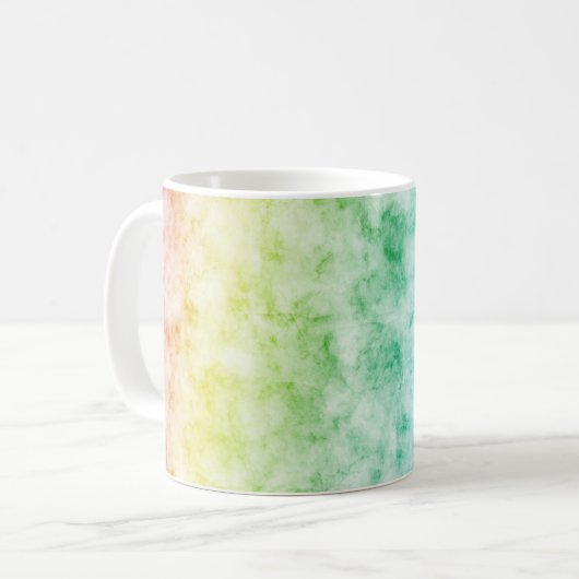 Mug Aquarelle Rainbow (Devant gauche)