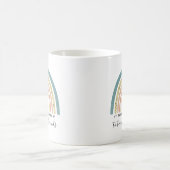 Mug Aquarelle Rainbow Appréciation de l'enseignant (Centre)