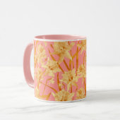 Mug Aquarelle romantique Daffodique (Devant gauche)