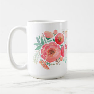 Mug Aquarelle, rose.