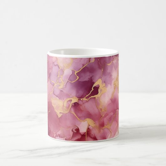 Mug Aquarelle rose (Centre)