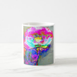 Mug Aquarelle rose Abstraite