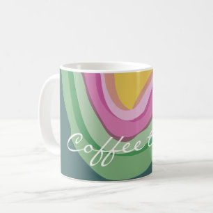 Mug Aquarelle rose Abstraite customisée