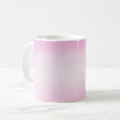 Mug Aquarelle rose communion (Devant gauche)