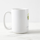 Mug Aquarelle rose pourpre Floral (Gauche)