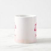 Mug Aquarelle rose Sunset Plumeria (Centre)