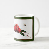 Mug Aquarelle Rouge (Devant droit)