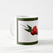 Mug Aquarelle Rouge (Devant gauche)