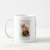 Mug Aquarelle rouge renard (Gauche)