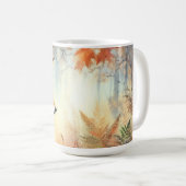 Mug Aquarelle Rouge Renard Automne Couleur automne Nat (Devant droit)